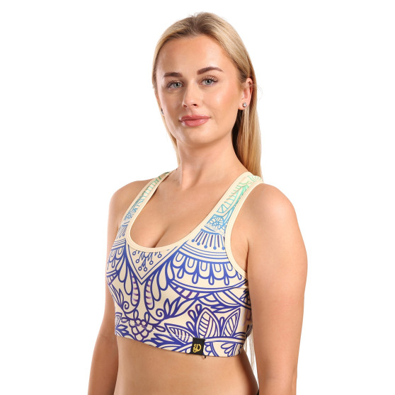 Allegro reggiseno sportivo da donna Dedoles Mandala dei chakra (D-W-AW-SB-C-C-1344)