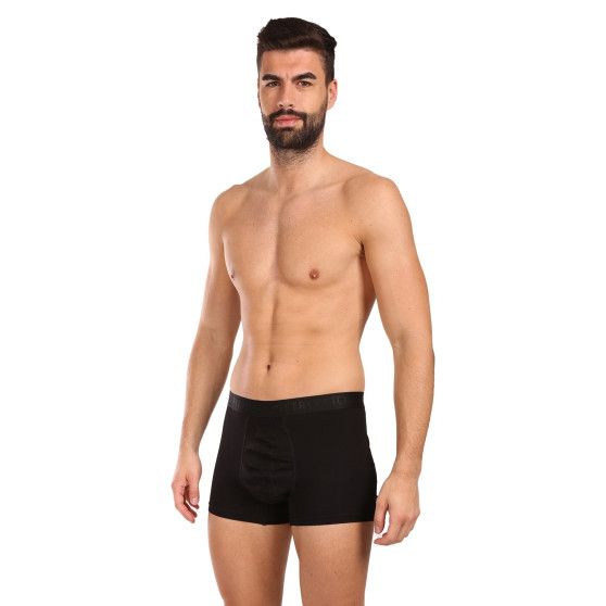 2PACK Pietro Filipi boxer uomo porta palline nero (2BCL001)