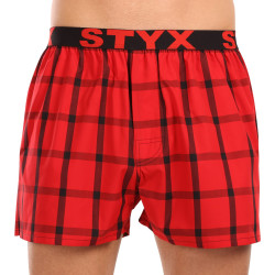 Styx Boxer da uomo sportivi elasticizzati multicolore (B1031)