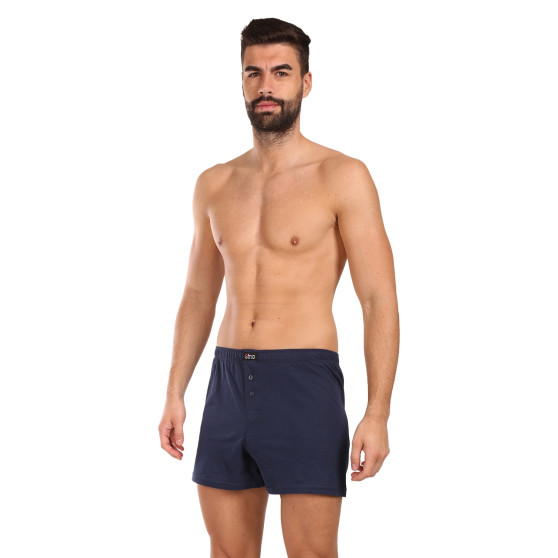 Boxer da uomo Gino blu scuro (75162)