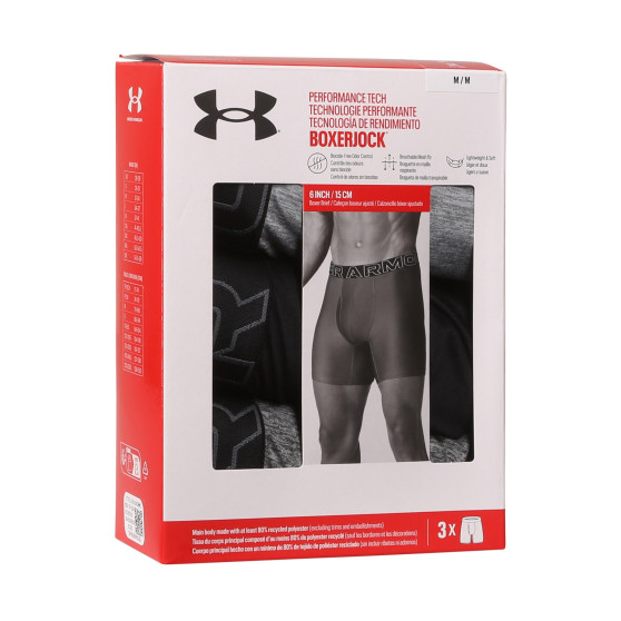 3PACK boxer uomo Under Armour multicolore (1383878 035)