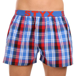 Styx Boxer da uomo sportivi elasticizzati multicolore (B1037)