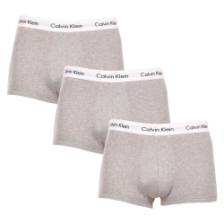 3PACK boxer uomo Calvin Klein grigio (U2664G-KS0)