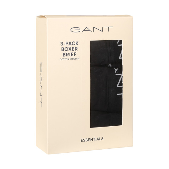 3PACK boxer da uomo Gant nero (900013004-005)