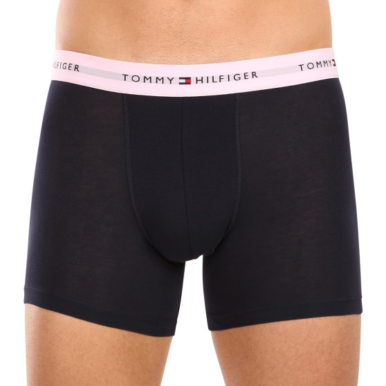 3PACK boxer uomo Tommy Hilfiger blu scuro (UM0UM02765 0VH)