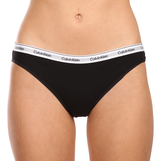 3PACK mutandine donna Calvin Klein nero (QD5207E-UB1)