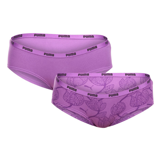 2PACK Puma mutandine donna viola (701226222 002)