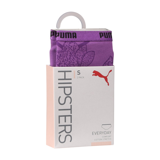 2PACK Puma mutandine donna viola (701226222 002)