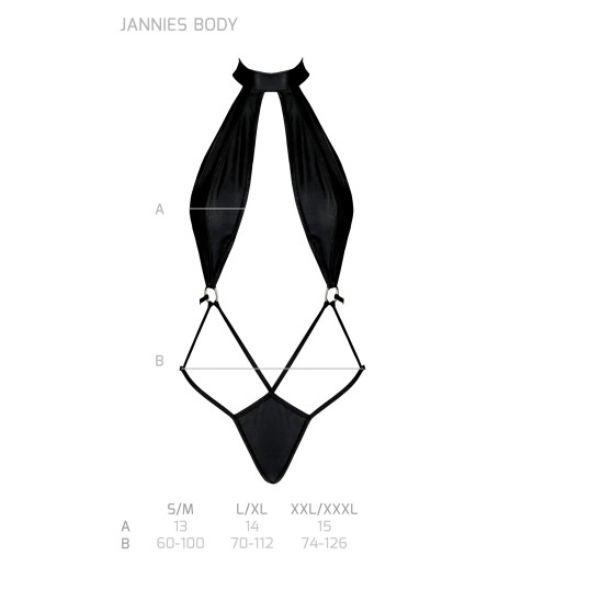 Passion Corpo donna nero (Jannies body)