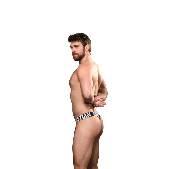 Andrew Christian Tanga da uomo nero ALMOST NAKED (93035-BLK)