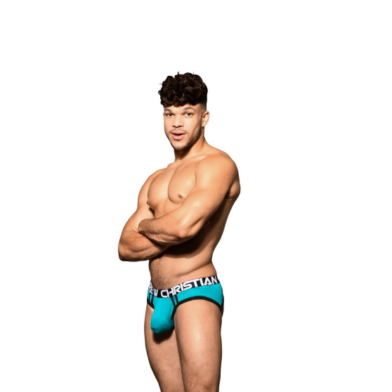 Andrew Christian Calzini da uomo blu SHOW-IT (93091-TEAL)