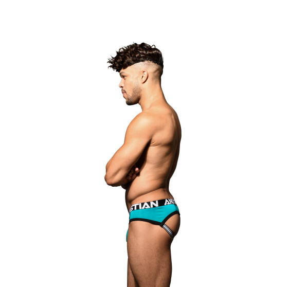 Andrew Christian Calzini da uomo blu SHOW-IT (93091-TEAL)