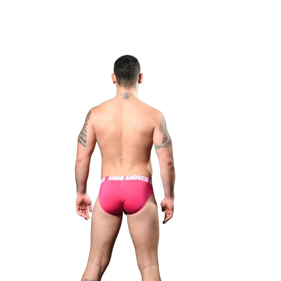 Andrew Christian Slip da uomo rosa ALMOST NAKED (93201-FUS)