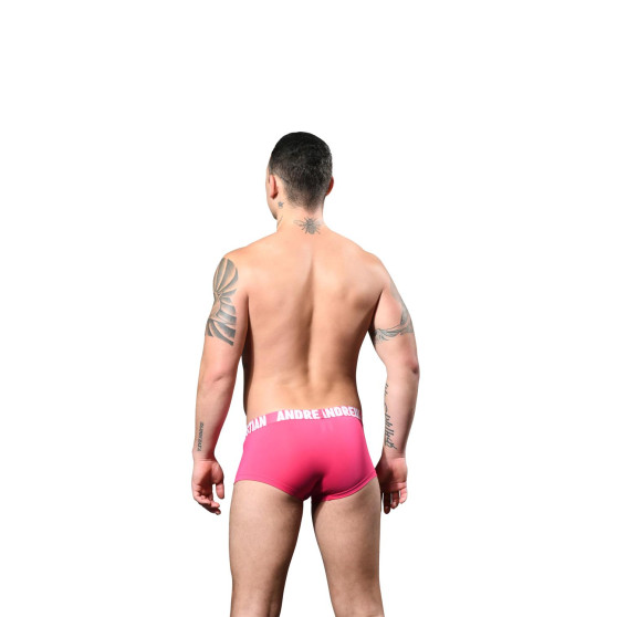 Andrew Christian Boxer da uomo rosa ALMOST NAKED (93202-FUS)