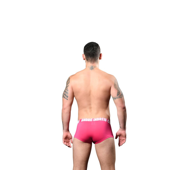 Andrew Christian Boxer da uomo rosa ALMOST NAKED (93202-FUS)