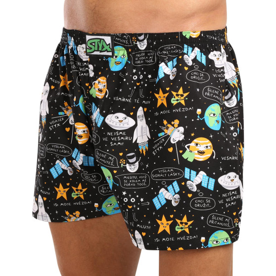 Styx Boxer da uomo art classic rubber universe (A1758)