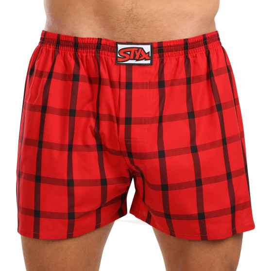 Styx Boxer da uomo classici elasticizzati multicolore (A1031)