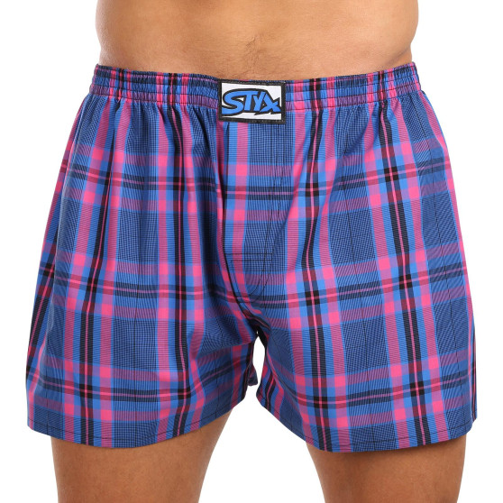 Boxer da uomo Styx classic elasticizzati multicolore (A1032)