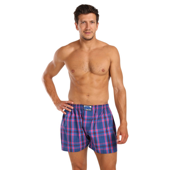 Boxer da uomo Styx classic elasticizzati multicolore (A1032)