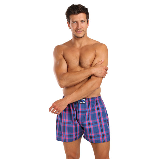 Boxer da uomo Styx classic elasticizzati multicolore (A1032)