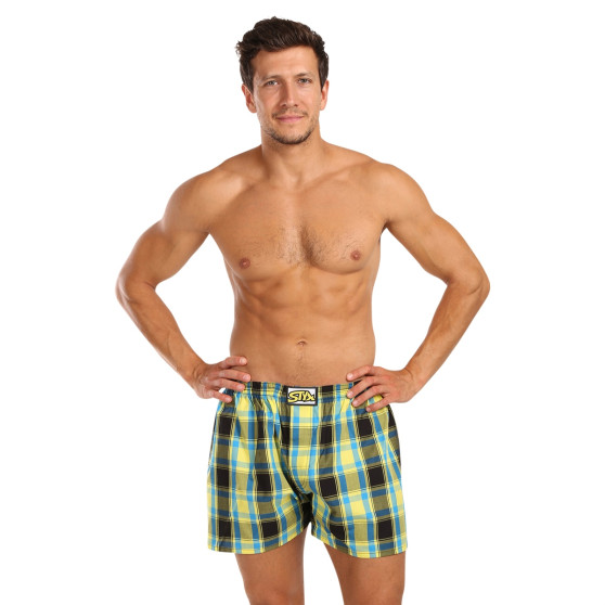 Styx Boxer da uomo classici elasticizzati multicolore (A1033)