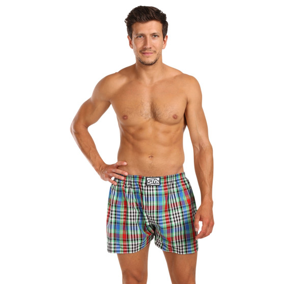 Styx Boxer da uomo classici elasticizzati multicolore (A1036)