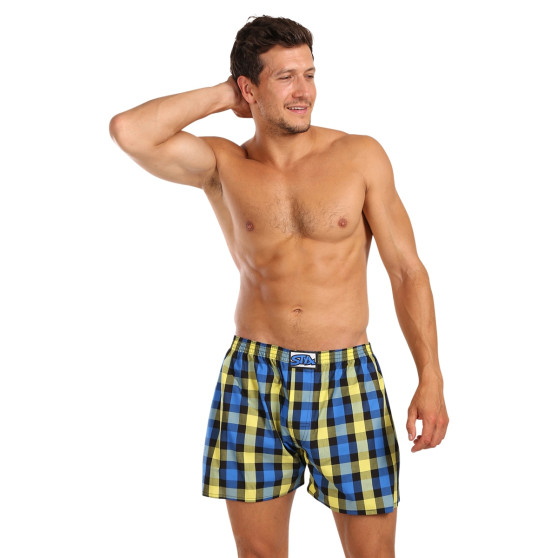 Styx Boxer da uomo classici elasticizzati multicolore (A1039)