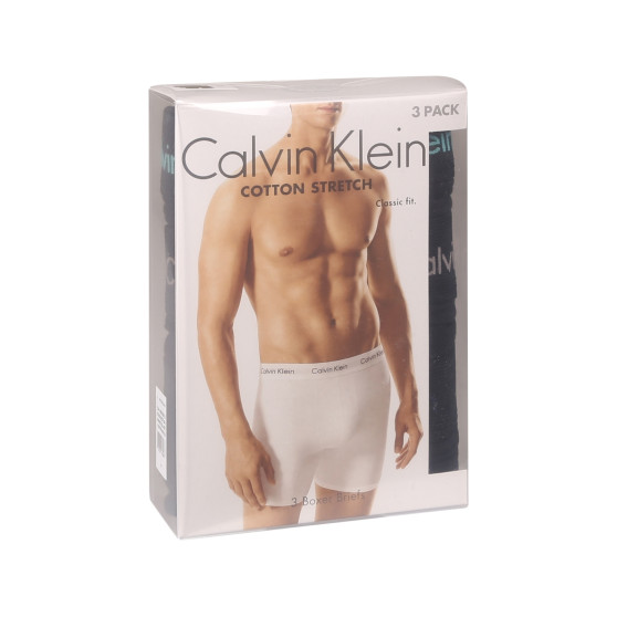 3PACK boxer da uomo Calvin Klein nero (NB1770A-MXT)