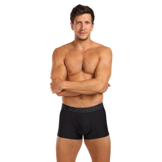 3PACK boxer da uomo Under Armour nero (1383882 001)