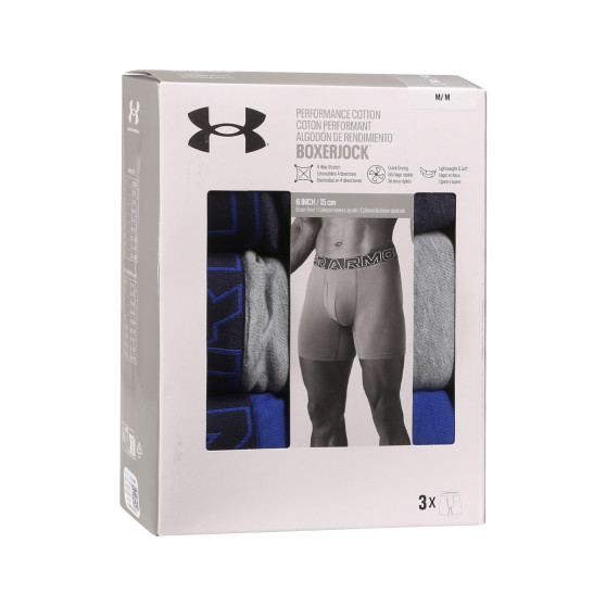 3PACK boxer uomo Under Armour multicolore (1383889 410)