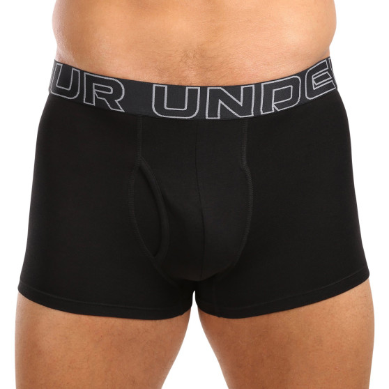 3PACK boxer da uomo Under Armour nero (1383891 001)