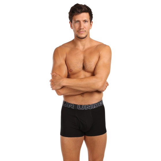 3PACK boxer da uomo Under Armour nero (1383891 001)