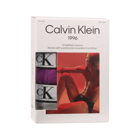 3PACK Calvin Klein slip uomo multicolore (NB3531A-LX5)