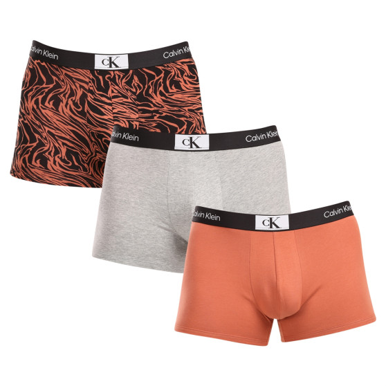 3PACK boxer uomo Calvin Klein multicolore (NB3528E-MRW)