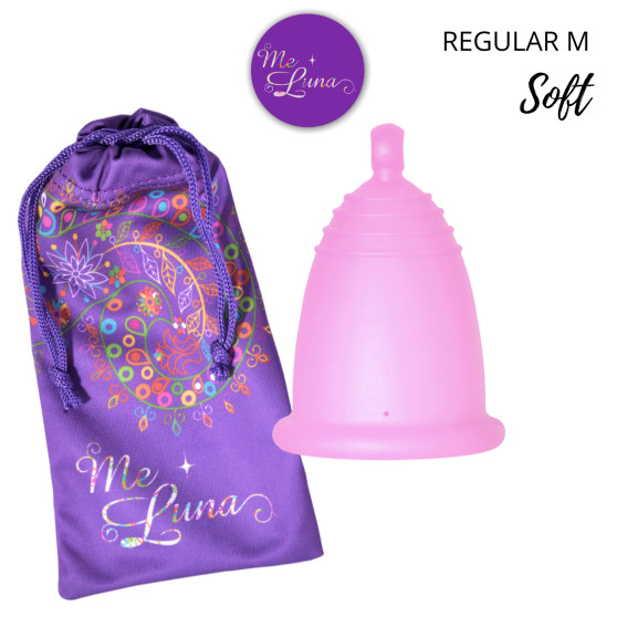 Coppetta mestruale Me Luna Soft M con pallina rosa (MELU002)