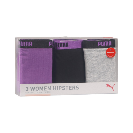 3PACK mutandine donna Puma multicolore (503007001 004)