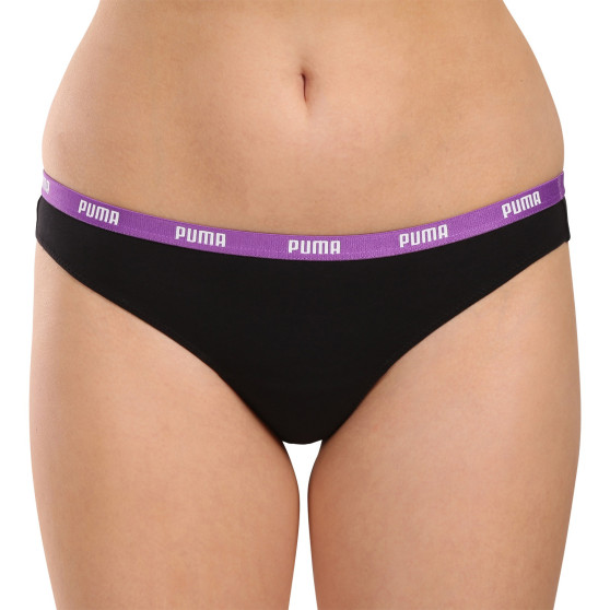 3PACK perizoma donna Puma nero (503008001 005)