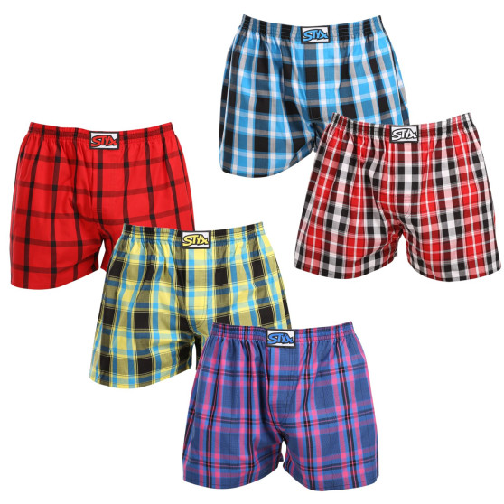 5PACK Boxer da uomo Styx classic elastic multi-color (5A103135)