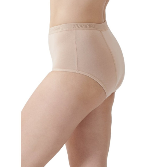 Shreddies Mutandine funzionali da donna per flatulenza Hi-Waist Beige (SHRED102B)