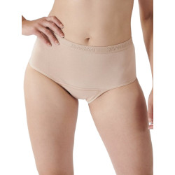 Shreddies Mutandine funzionali da donna per flatulenza Hi-Waist Beige (SHRED102B)