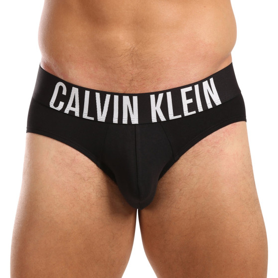 3PACK slip uomo Calvin Klein nero (NB3607A-LXT)