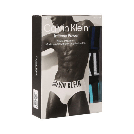 3PACK slip uomo Calvin Klein nero (NB3607A-LXT)