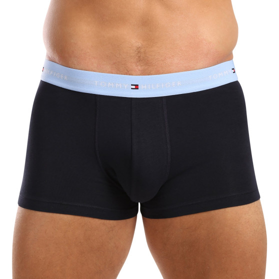 3PACK boxer uomo Tommy Hilfiger blu scuro (UM0UM02763 0XM)