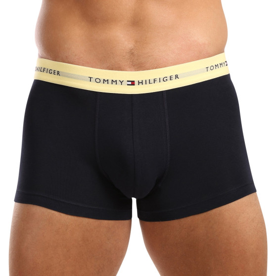 3PACK boxer uomo Tommy Hilfiger blu scuro (UM0UM02763 0XM)