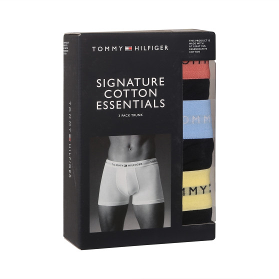 3PACK boxer uomo Tommy Hilfiger blu scuro (UM0UM02763 0XM)