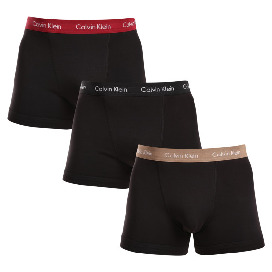 3PACK boxer da uomo Calvin Klein nero (U2662G-NOP)