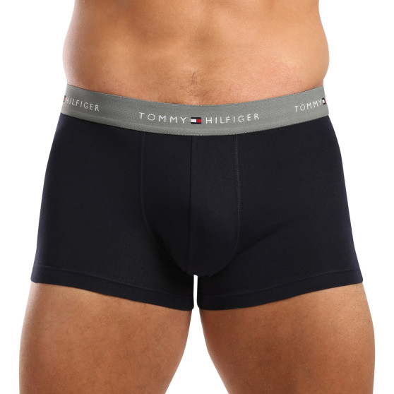 3PACK boxer uomo Tommy Hilfiger blu scuro (UM0UM02763 0T9)