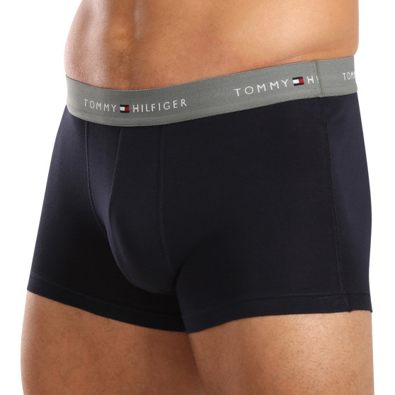 3PACK boxer uomo Tommy Hilfiger blu scuro (UM0UM02763 0T9)