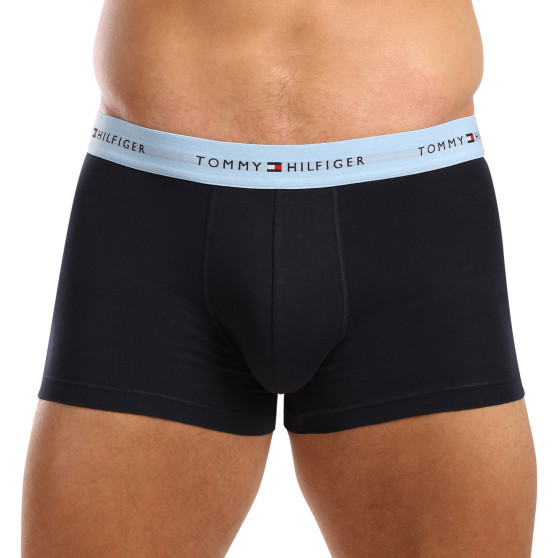 3PACK boxer uomo Tommy Hilfiger blu scuro (UM0UM02763 0T9)