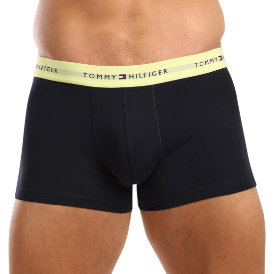 3PACK boxer uomo Tommy Hilfiger blu scuro (UM0UM02763 0T9)